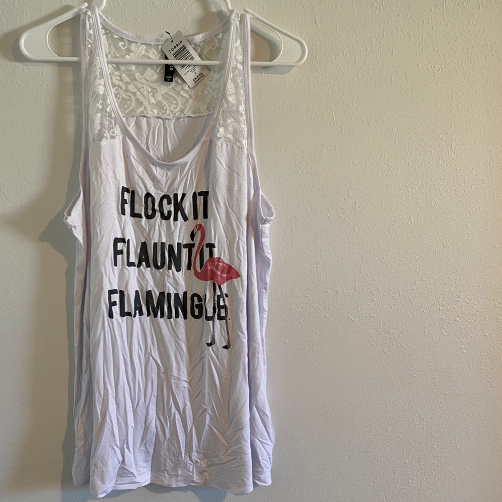 NWT - Torrid - sz0 Flamingle sleep shirt